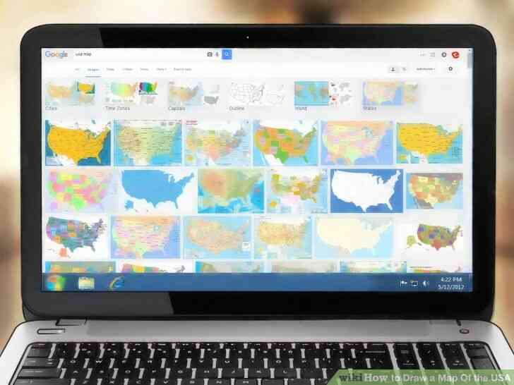 Image intitulée établir une Carte Des états-unis à l